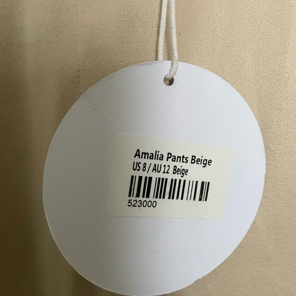 NWT Princess Polly Amalia Pants Beige - US 8 - Picture 4 of 4